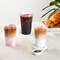 100 Pack 20 oz Plastic Cups With Strawless Sip-Lids, Iced Coffee Cups With Lid BPA Free, Disposable Clear Cup with Lid, To Go Cup for Smoothies, Party Drinks, Bubble Tea, Cold Beverage